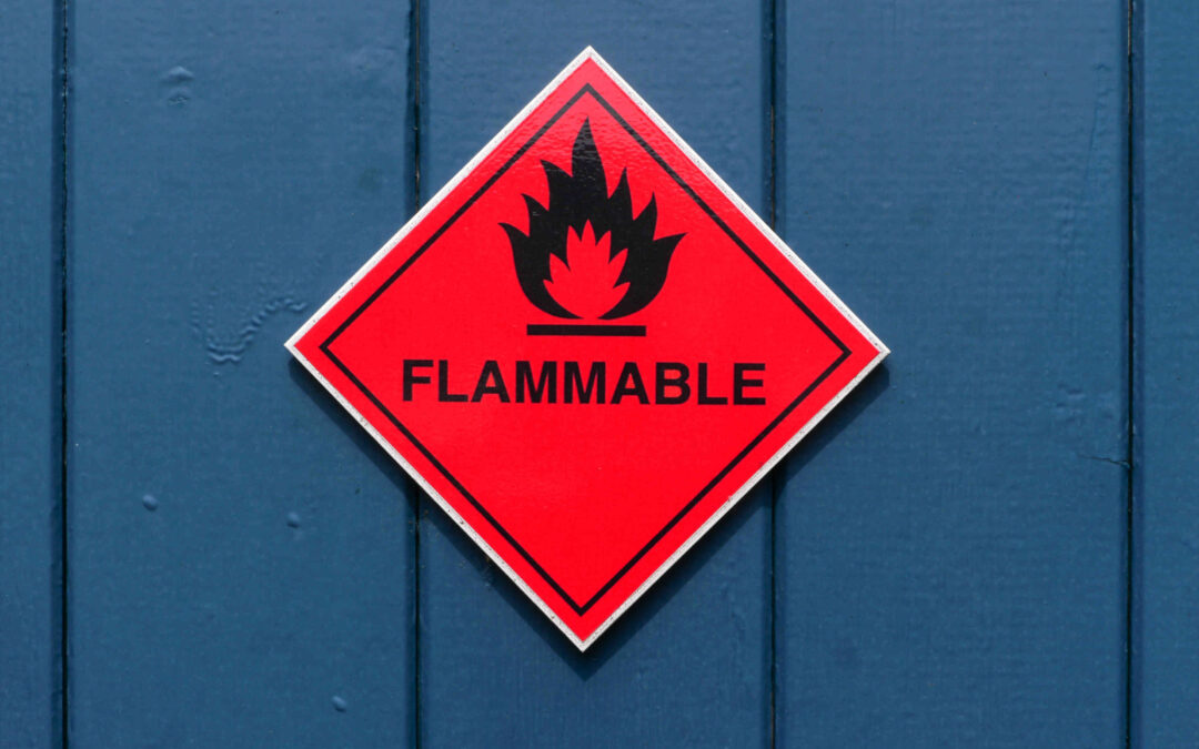 Flammable materials
